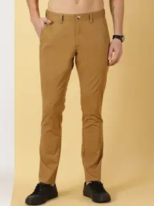 Thomas Scott Men Mid-Rise Smart Fit Easy Wash Chinos Trousers