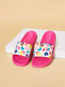 Pantaloons Junior Girls Printed Plastic Sliders