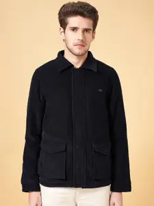 BYFORD by Pantaloons Spread Collar Corduroy Tailored Jacket