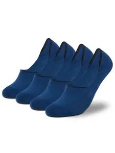 Supersox Men Pack Of 4 Anti-Slip Pure Cotton Shoe Liners