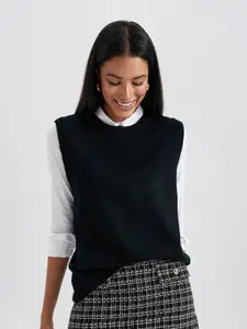 DeFacto Sleeveless Acrlylic Pullover Sweater