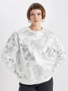 DeFacto Women Cotton Dyed Sweatshirt