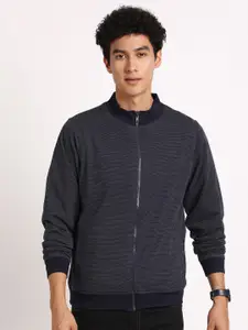 Turtle Mock Collar Cotton Sweatshirt