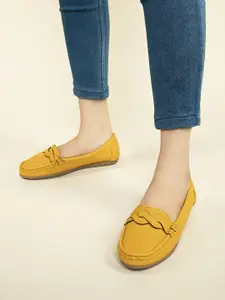 XE Looks Textured Slip-On Loafers