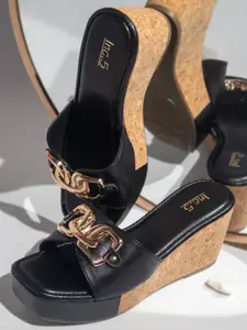 Inc 5 Embellished Wedge Heels With Buckles