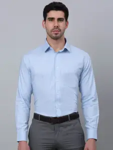 Cantabil Comfort Textured Cotton Formal Shirt