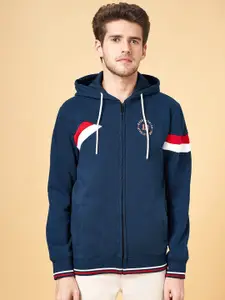 BYFORD by Pantaloons Hooded Front-Open Sweatshirt