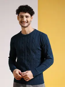 The Indian Garage Co Self Designed Acrylic Pullover