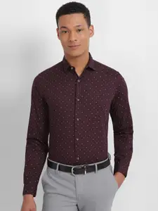 Allen Solly Micro Ditsy Printed Pure Cotton Formal Shirt