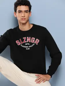 Slazenger Men Printed Cotton Sweatshirt