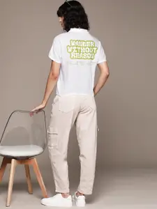 The Roadster Lifestyle Co. Printed Casual Shirt