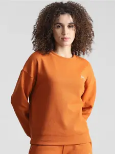 ONLY Round Neck Pullover Sweatshirt