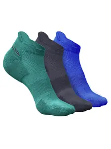Heelium Men Pack of 3 Anti Bacterial Ankle Length Socks