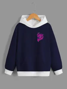 BAESD Boys Printed Hooded Fleece Sweatshirt