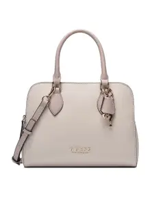 GUESS Structured Satchel with Detachable Strap
