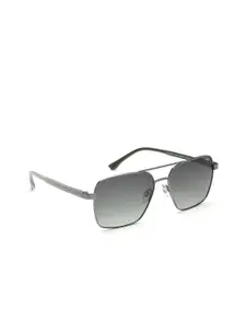 FILA Men Square Sunglasses with UV Protected Lens SFI230K57568PSG
