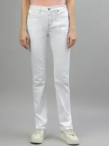 True Religion Women Super T Billie Straight Fit Clean Look Stretchable Jeans