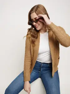 Madame Self Designed Front Open Sweater