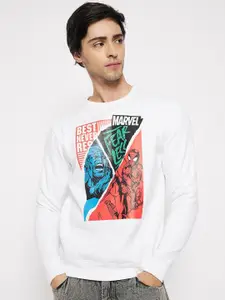 Kook N Keech Marvel Spider Man Character Printed Pullover Sweatshirt