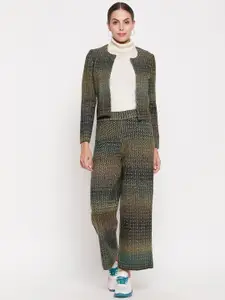 Madame Top With Shrug & Trousers Co-Ords