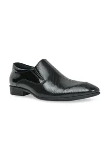 Regal Men Perforated Leather Formal Slip-On Shoes