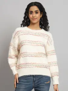 BROOWL Striped Woollen Sweater