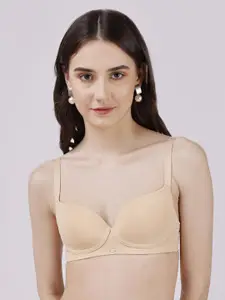 Soie Medium Coverage Lightly Padded T-shirt Bra With All Day Comfort