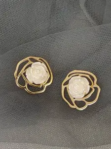 Krelin Gold-Plated Stone-Studded Earrings