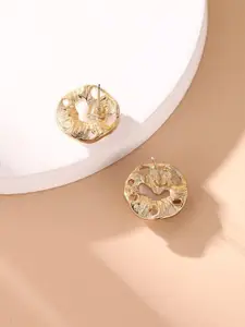 Krelin Gold-Plated Stone-Studded Earrings