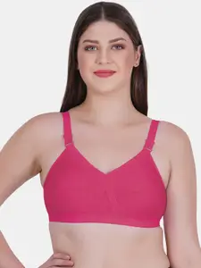 Reveira Non-Padded Non Wired Dry Fit Cotton Everyday Bra With All Day Comfort