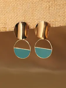 SOHI Blue Earrings
