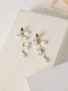 SOHI Multicoloured Pearls Earrings