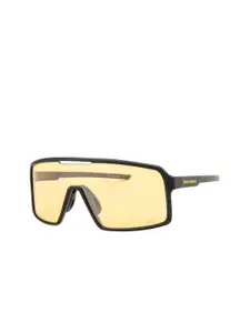 Royal Enfield Men Shield Sunglasses with UV Protected Lens RE-20020-C02