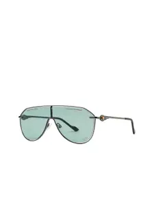 Royal Enfield Men Shield Sunglasses with UV Protected Lens RE-20003-C05