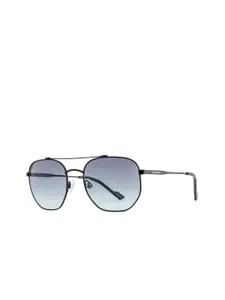Royal Enfield Men Hexagon Sunglasses with UV Protected Lens RE-20010-C05