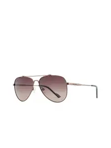 Royal Enfield Men Aviator Sunglasses with Polarised and UV Protected Lens RE-20009-C01