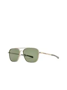 Royal Enfield Men Square Sunglasses With Polarised & UV Protected Lens RE-20001-C02