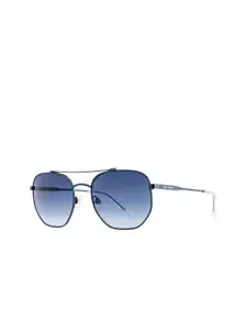 Royal Enfield Men Hexagon Sunglasses with UV Protected Lens RE-20010-C06