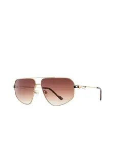 Royal Enfield Men Aviator Sunglasses With UV Protected Lens