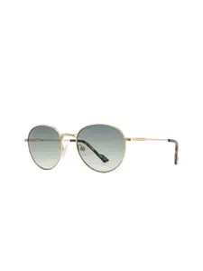Royal Enfield Men Round Sunglasses with UV Protected Lens RE-20014-C04