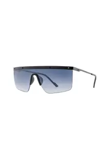 Royal Enfield Men Shield Sunglasses with UV Protected Lens RE-20004-C05