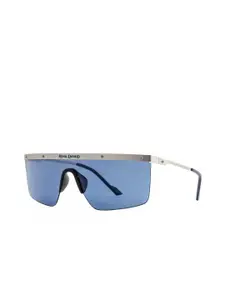 Royal Enfield Men Shield Sunglasses with UV Protected Lens RE-20004-C03