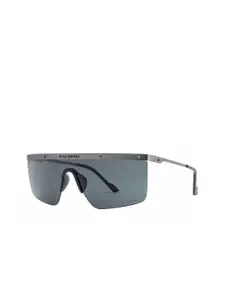 Royal Enfield Men Shield Sunglasses with UV Protected Lens