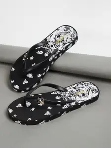 Ginger by Lifestyle Women Printed Thong Flip-Flops