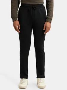 Jockey Combed Cotton Rich Fleece Trackpants with StayWarm Technology-UM53