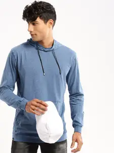 SHOWOFF Hooded Slim Fit Cotton Pullover