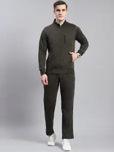 Monte Carlo Mock Collar Mid-Rise Tracksuits