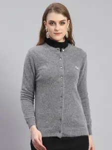 Monte Carlo Long Sleeves Woollen Cardigan Sweater