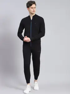 Monte Carlo Mock Collar Mid-Rise Tracksuits