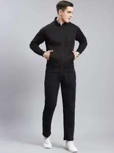 Monte Carlo Mock Collar Mid-Rise Tracksuit
